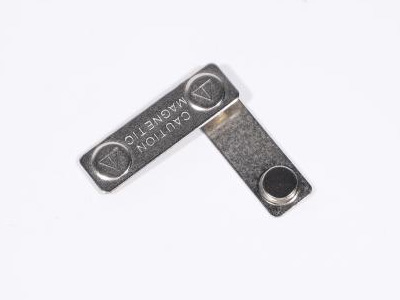 Metal badge magnets